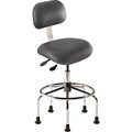 Biofit BioFit Manager Chair Height 25 - 32" - Blue Vinyl - Chrome Metal ETS-H-HG-C-FFAC-P28542 ROYAL